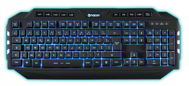 TIPKOVNICA NACON GAMING CL-200 BLACK - ODPRTA EMBALAŽA 3200000000797