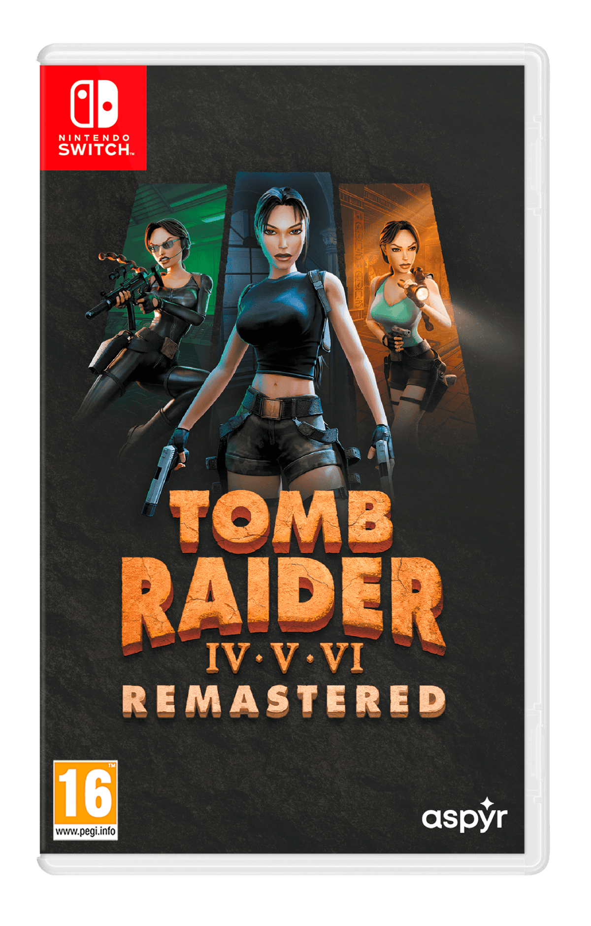Tomb Raider IV-VI Remastered Starring Lara Croft (Nintendo Switch) 5056635615336