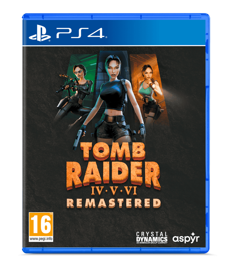 Tomb Raider IV-VI Remastered Starring Lara Croft (Playstation 4) 5056635615480