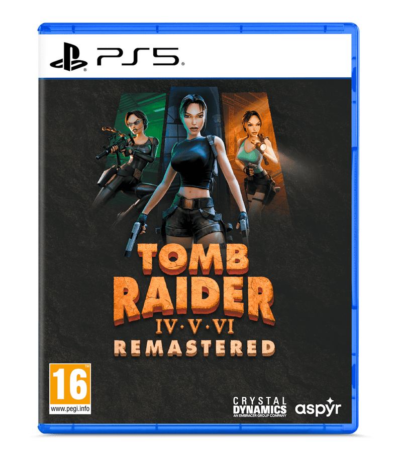 Tomb Raider IV-VI Remastered Starring Lara Croft (Playstation 5) 5056635615565