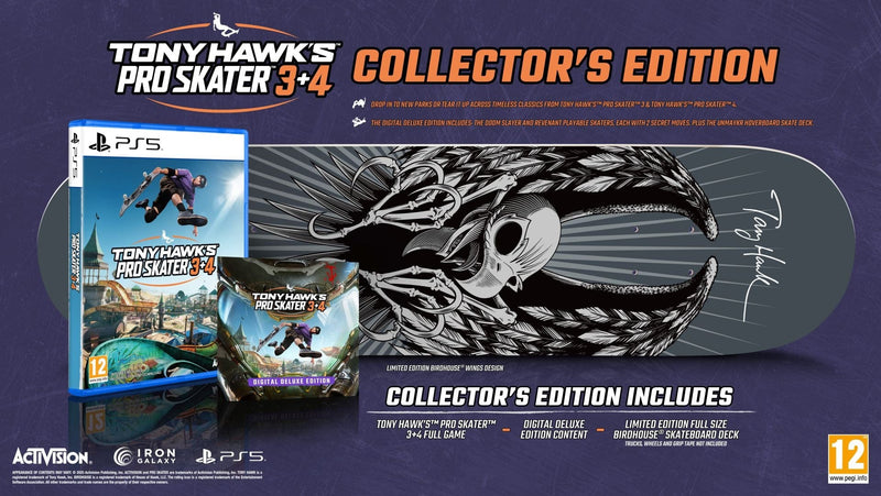 Tony Hawk's Pro Skater 3&4 - Collector’s Edition (PS5) 196388568161