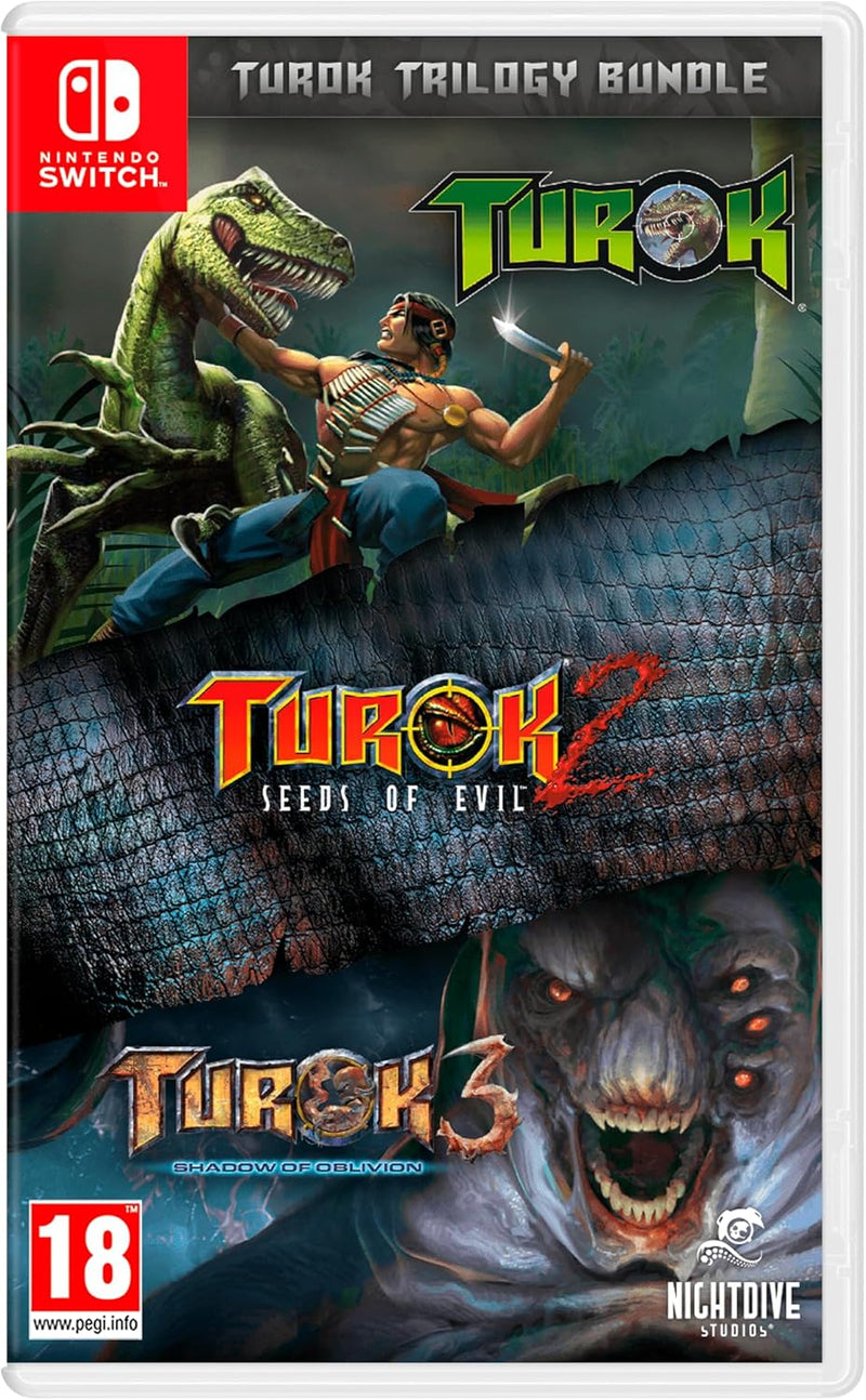 Turok Trilogy Bundle (Nintendo Switch) 5056635614995