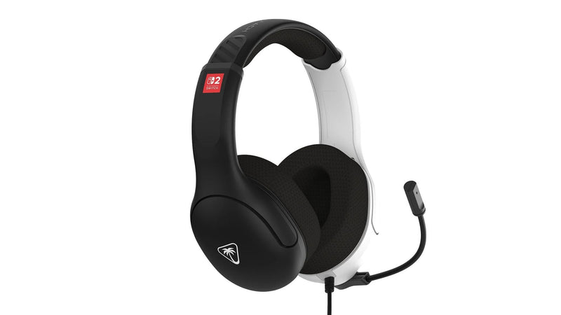 TURTLE BEACH NINTENDO SWITCH 2 AIRLITE FIT ŽIČNE SLUŠALKE ČRNO-BELE BARVE 840454402179