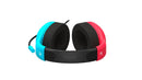 TURTLE BEACH NINTENDO SWITCH 2 AIRLITE FIT ŽIČNE SLUŠALKE NEON MODRO RDEČE BARVE 840454400120