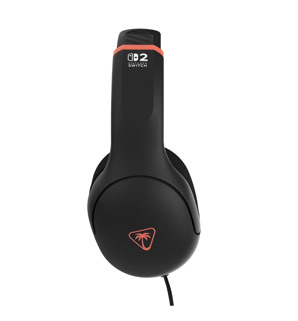 TURTLE BEACH NINTENDO SWITCH 2 AIRLITE FIT ŽIČNE SLUŠALKE OGLJENO-ČRNE BARVE 840454402216