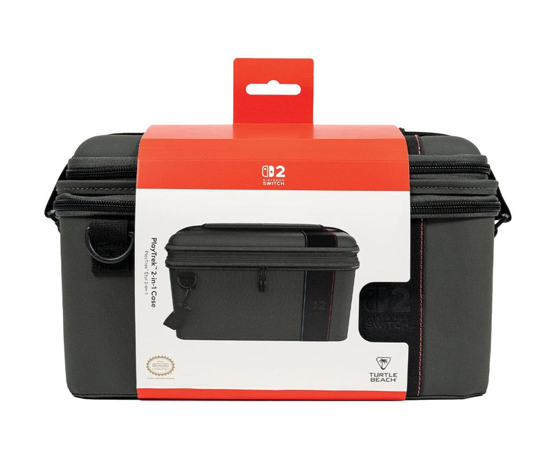 TURTLE BEACH PLAYTREK torbica 2-v-1 za Nintendo Switch™ 2 črne barve 840454402407