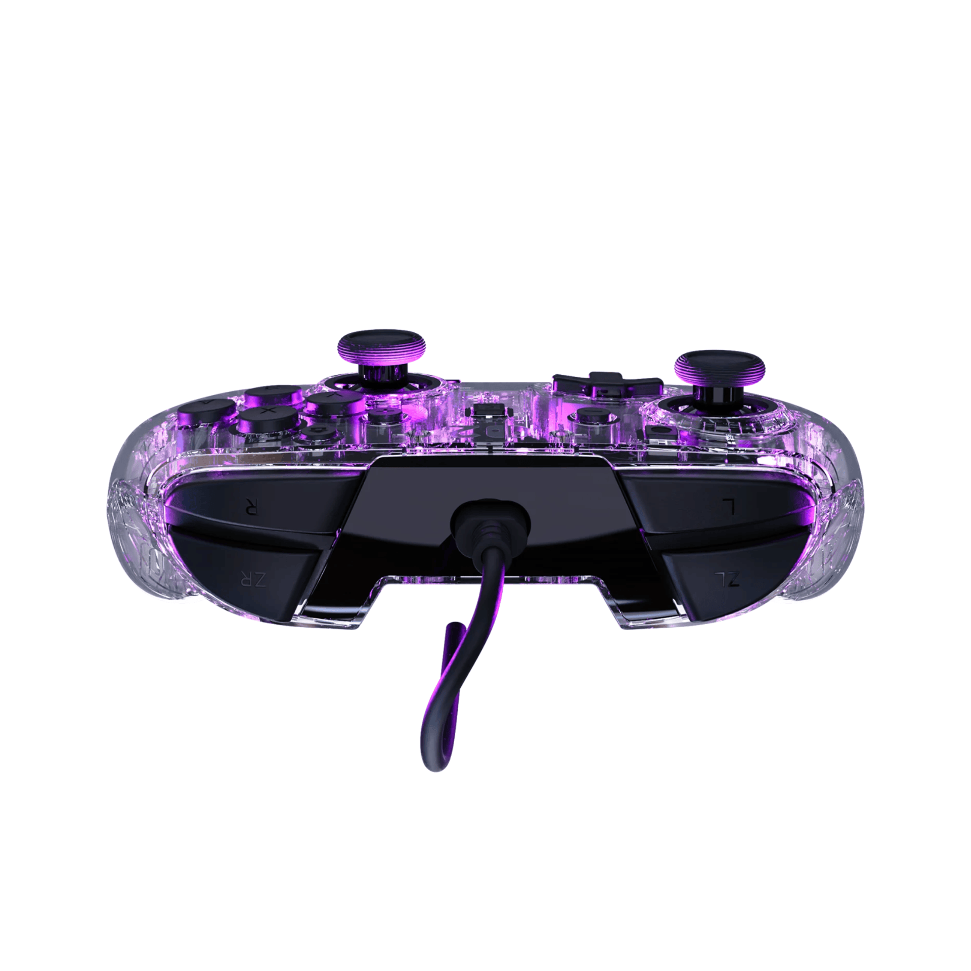 TURTLE BEACH SWITCH 2 AFTERGLOW ŽIČNI KONTROLER TRANSPARENT 840454402254