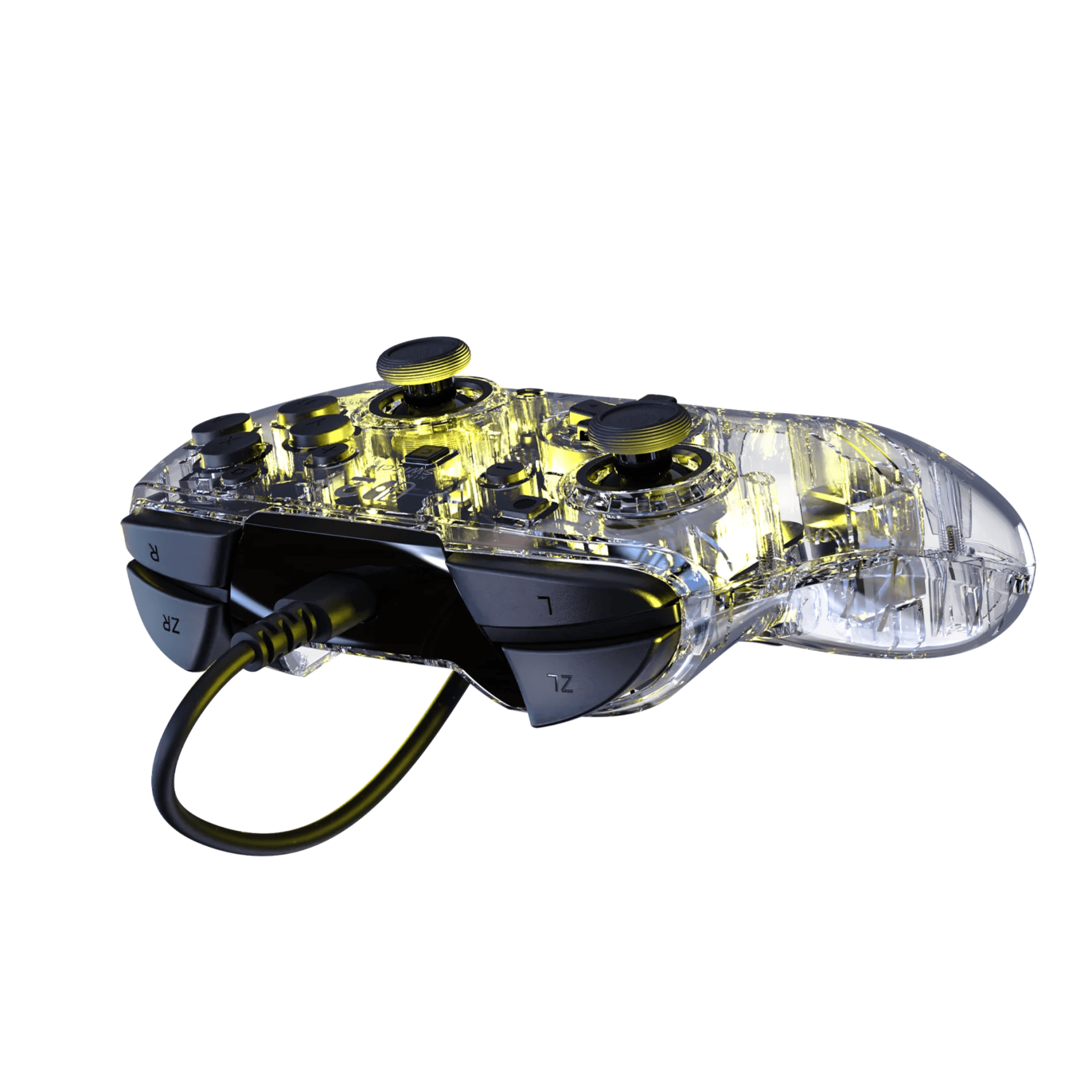 TURTLE BEACH SWITCH 2 AFTERGLOW ŽIČNI KONTROLER TRANSPARENT 840454402254