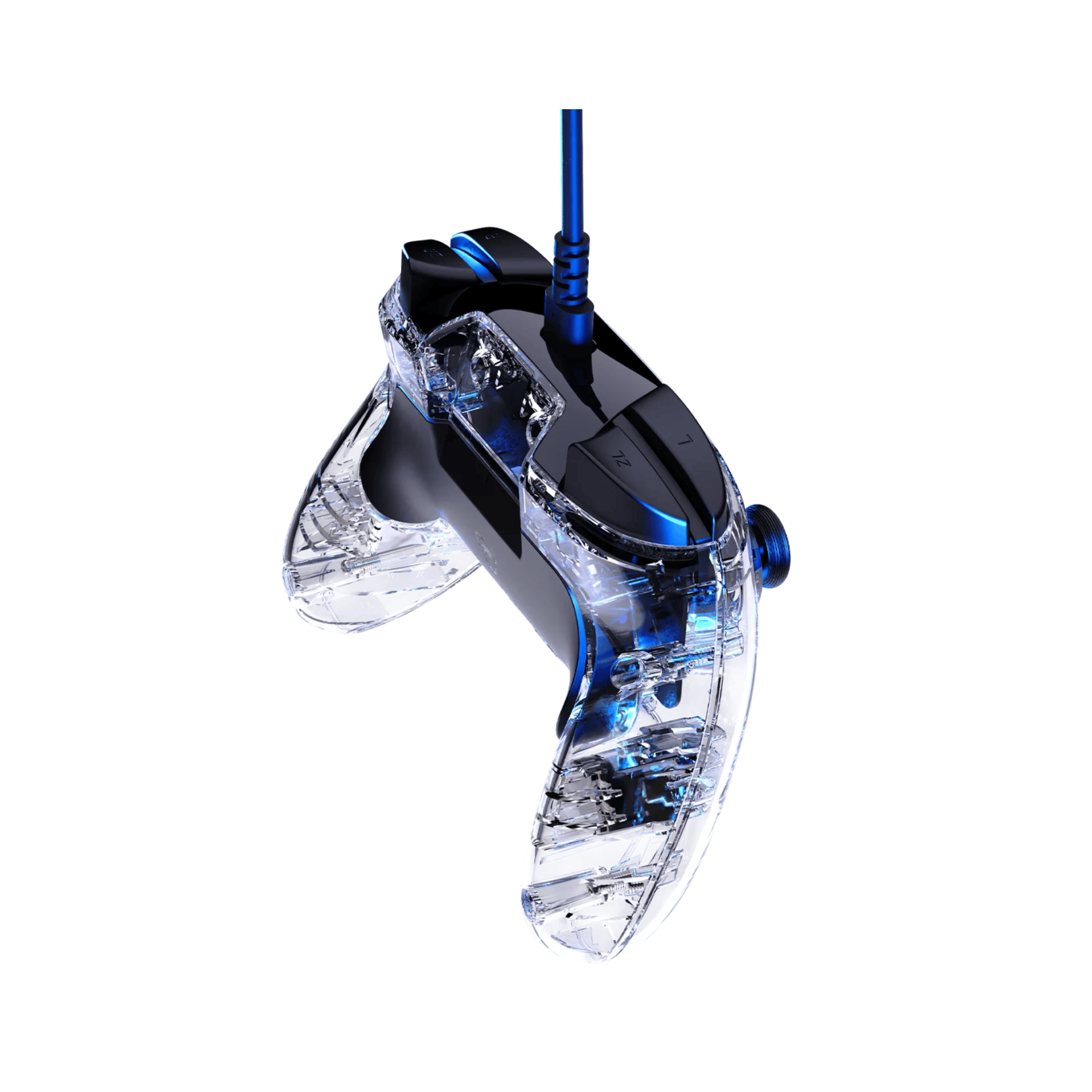 TURTLE BEACH SWITCH 2 AFTERGLOW ŽIČNI KONTROLER TRANSPARENT 840454402254