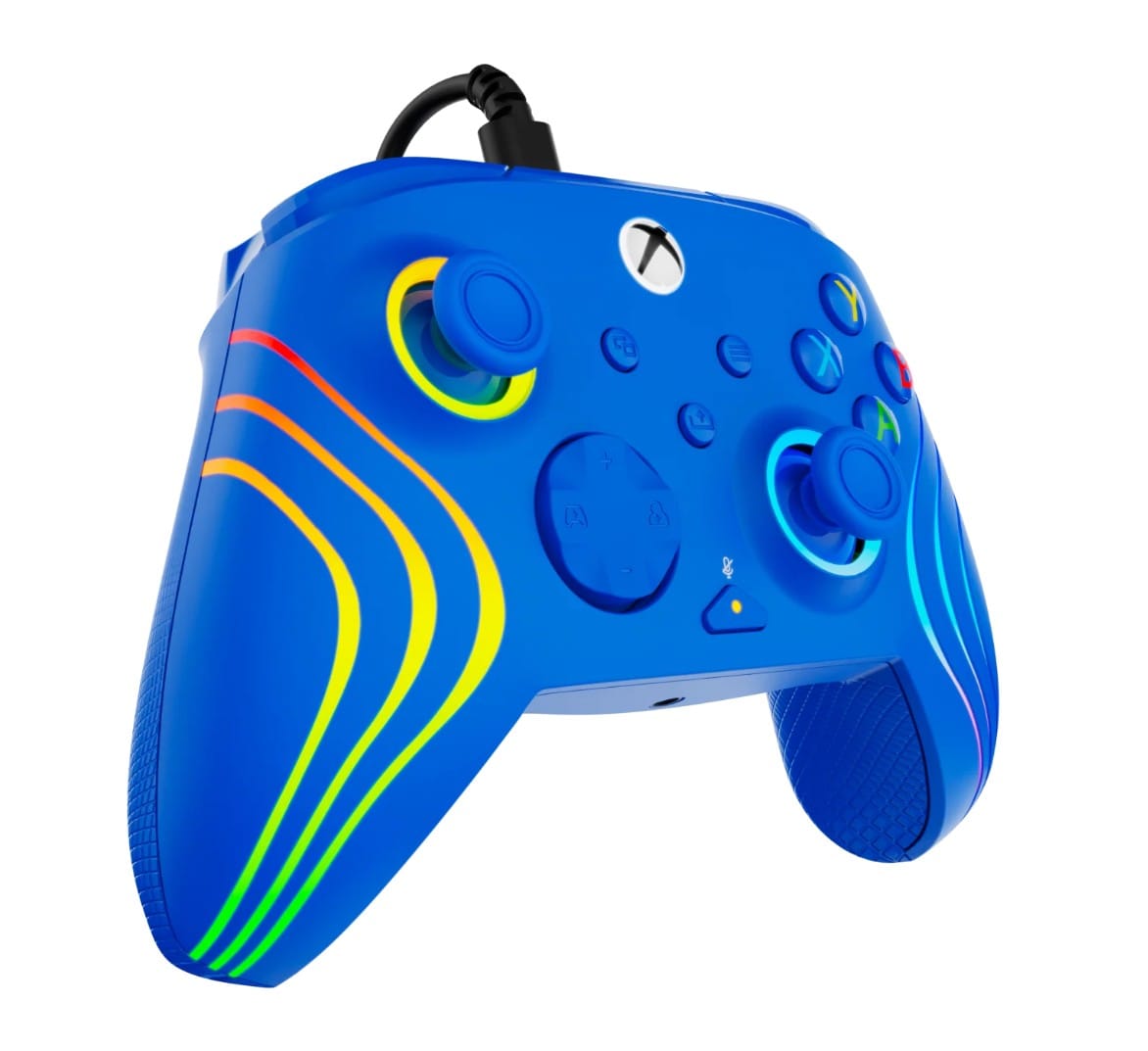 TURTLE BEACH XBOX AFTERGLOW WAVE žični kontroler modre barve 840454400090