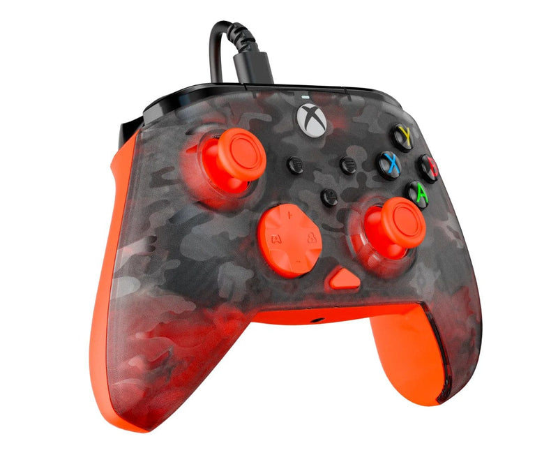 TURTLE BEACH XBOX REMATCH ŽIČNI KONTROLER CAMO ČRNO ORANŽNE BARVE 840454400038
