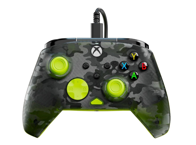 TURTLE BEACH XBOX REMATCH ŽIČNI KONTROLER CAMO ČRNO RUMENE BARVE 840454400021