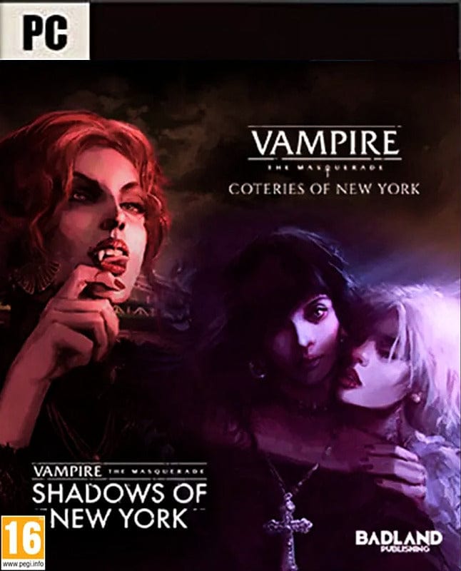 Vampire: The Masquerade - Coteries of New York + Shadows of New York - Collectors Edition (PC) 8436566149785