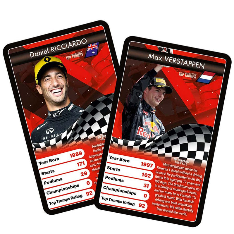 WINNING MOVES GRAND PRIX TOP TRUMPS namizna igra 5036905044257