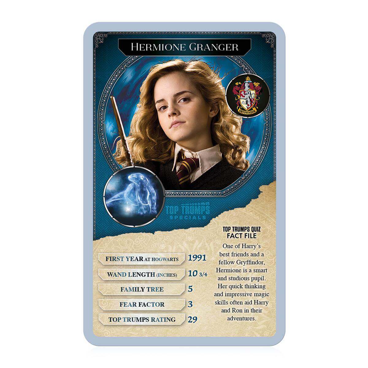 WINNING MOVES HARRY POTTER - 30 GREATEST WITCHES AND WIZARDS TOP TRUMPS namizna igra 5036905042710