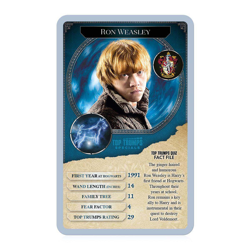 WINNING MOVES HARRY POTTER - 30 GREATEST WITCHES AND WIZARDS TOP TRUMPS namizna igra 5036905042710