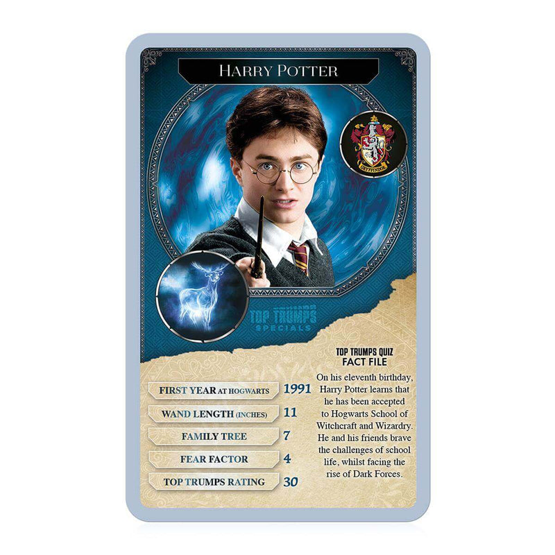WINNING MOVES HARRY POTTER - 30 GREATEST WITCHES AND WIZARDS TOP TRUMPS namizna igra 5036905042710