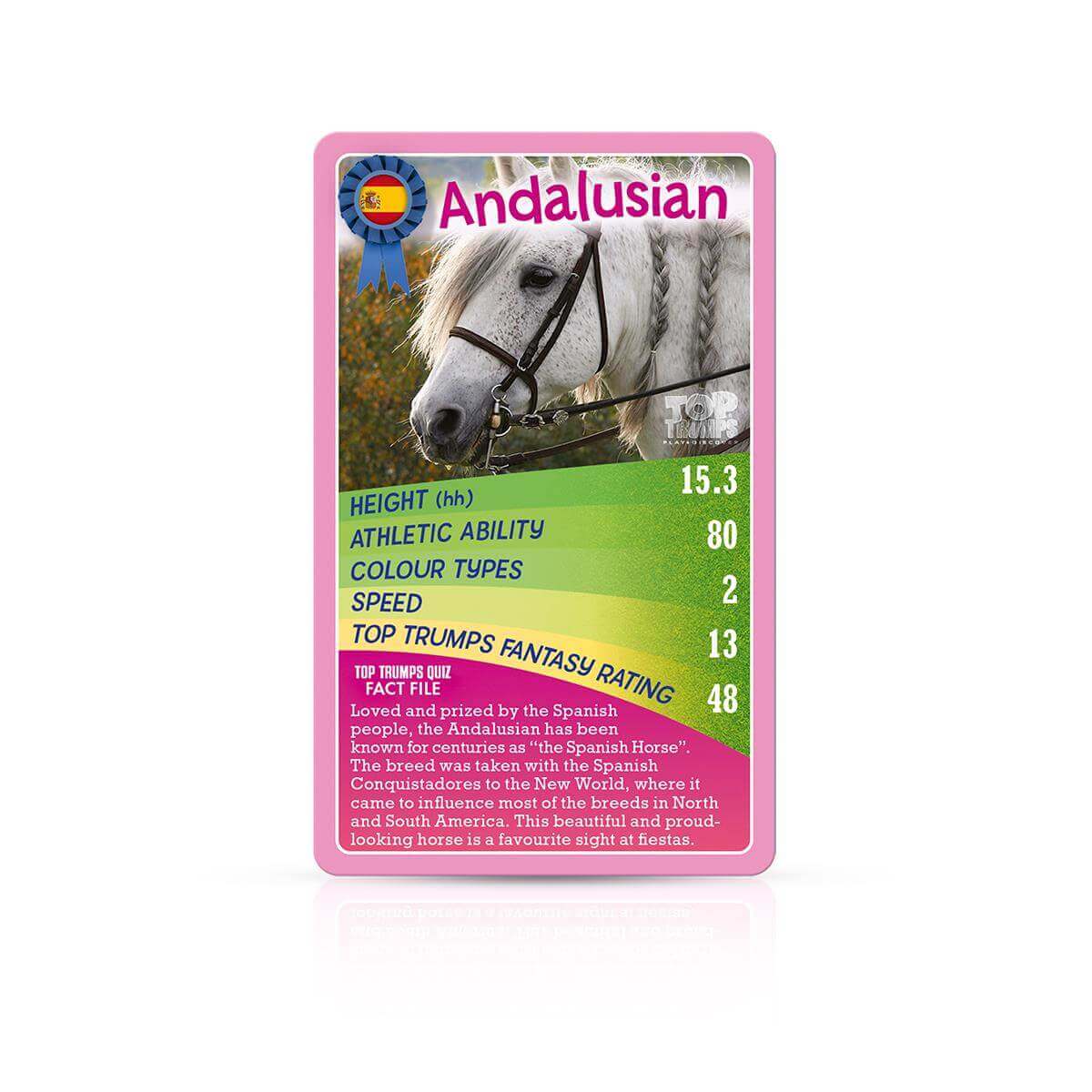 WINNING MOVES HORSES PONIES AND UNICORN TOP TRUMPS namizna igra 5036905044264