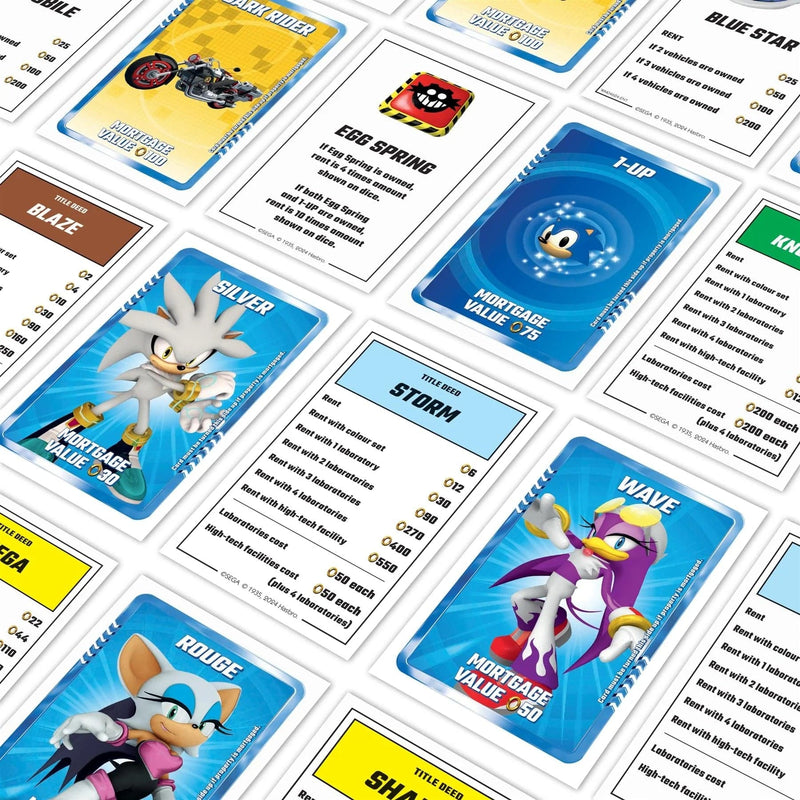 WINNING MOVES MONOPOLY SONIC THE HEDGEHOG EN 5036905056380