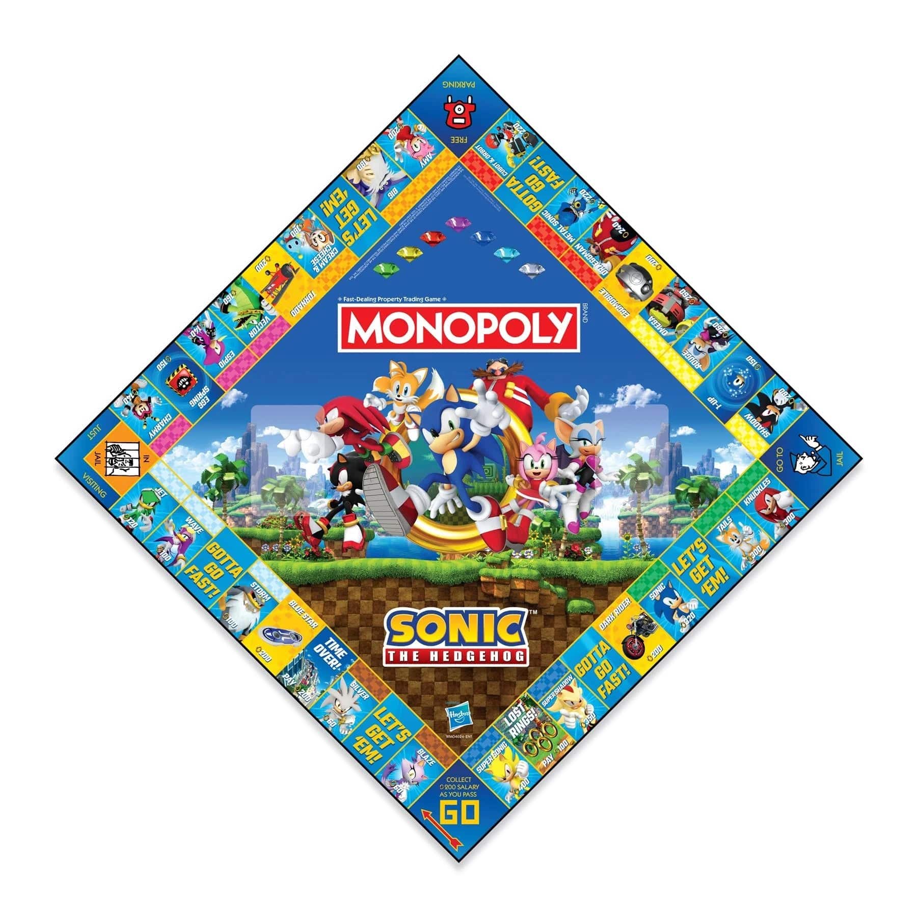WINNING MOVES MONOPOLY SONIC THE HEDGEHOG EN 5036905056380