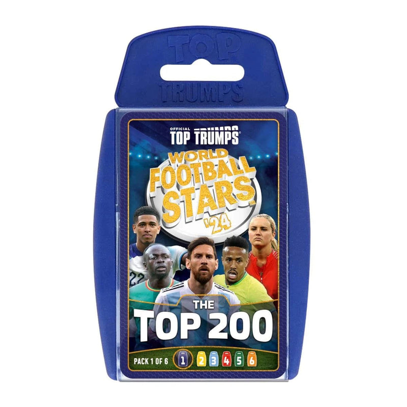 WINNING MOVES WORLD FOOTBALL STARS 200 PACK 1 TOP TRUMPS namizna igra 5036905056854