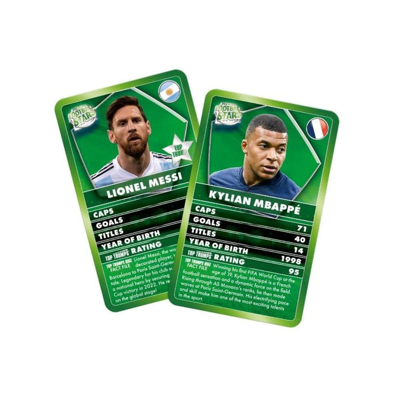 WINNING MOVES WORLD FOOTBALL STARS PREMIUM TOP TRUMPS namizna igra 5036905055758