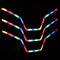 X ROCKER COSMOS RGB LED OTTOMAN GAMING BED 0094338201277
