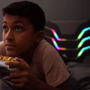 X ROCKER COSMOS RGB LED OTTOMAN GAMING BED 0094338201277