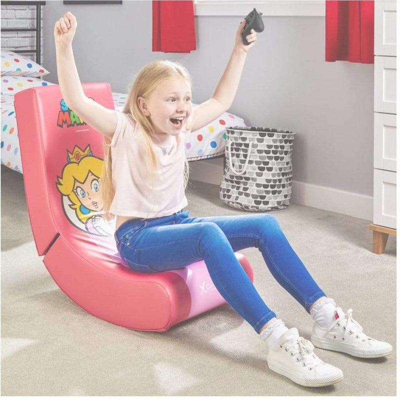 X ROCKER OFFICIAL NINTENDO SUPER MARIO ALL-STAR COLLECTION – PRINCESS PEACH gaming stol 094338200973
