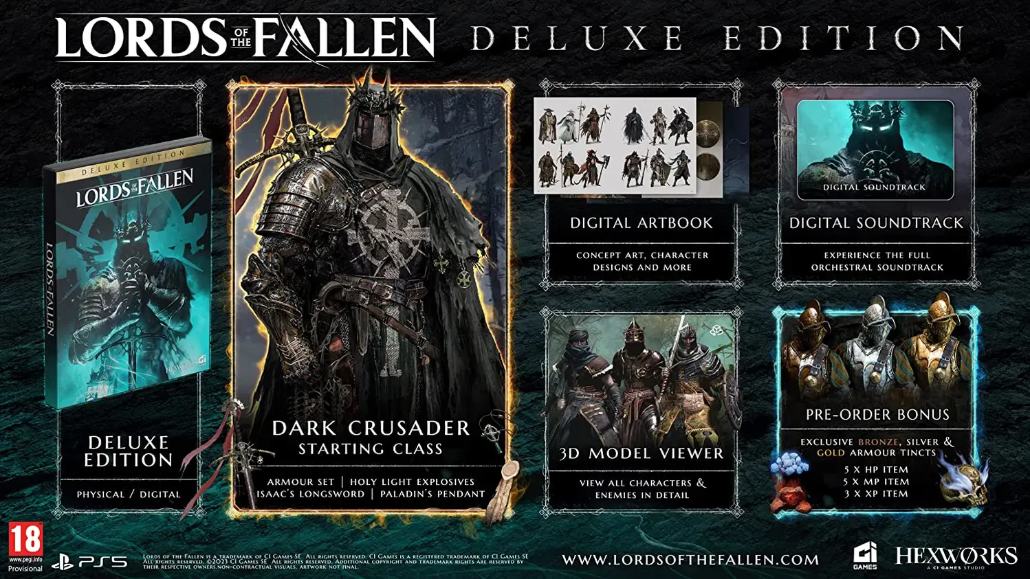 XBSX LORDS OF THE FALLEN DELUXE EDITION [ES VERSION] (Xbox Series X) 5906961191960