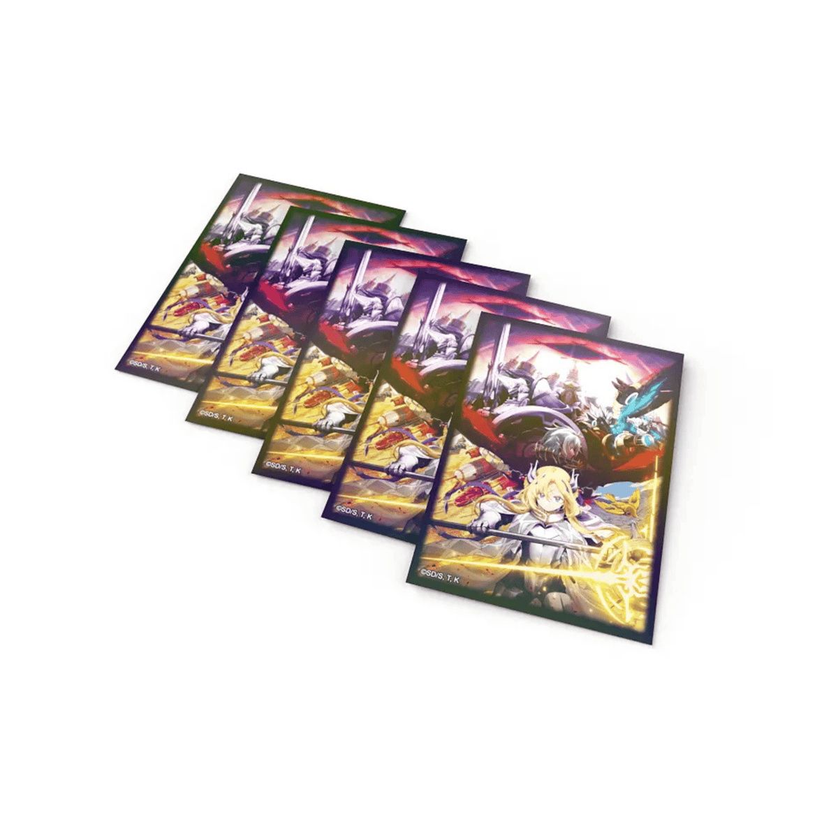 YU-GI-OH! ACCESSORIES: THE CHRONICLES - THE FALLEN & THE VIRTUOUS - ovitki za karte 4012927196762