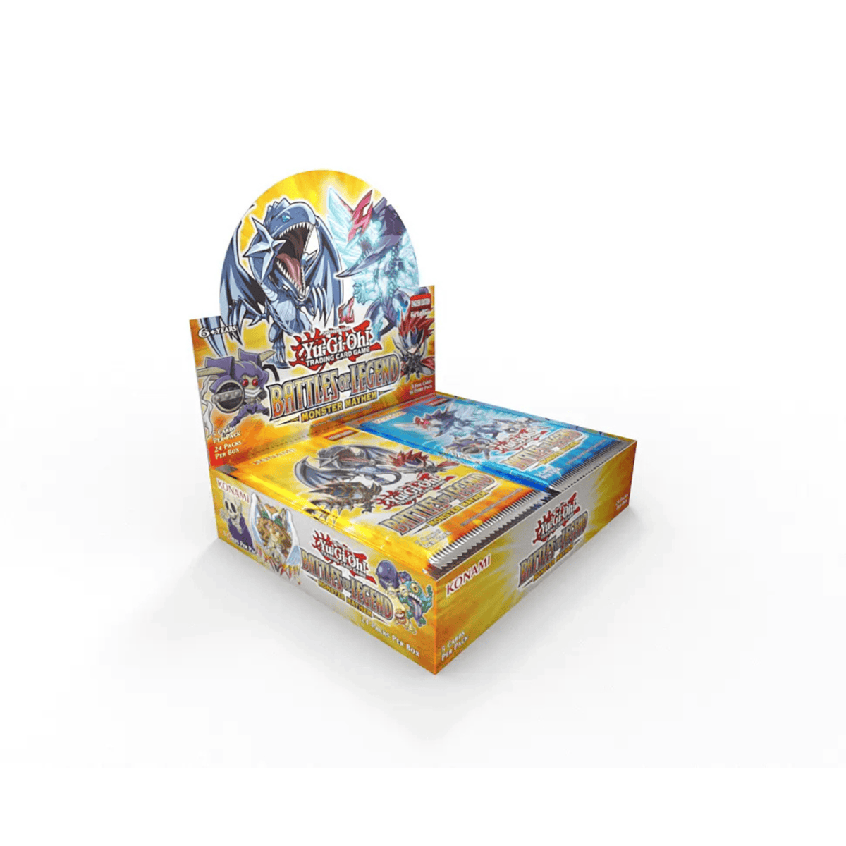 YU-GI-OH! TCG: BATTLES OF LEGEND: MONSTER MAYHEM - BOOSTER DISPLAY (24 paketkov) 4012927191996