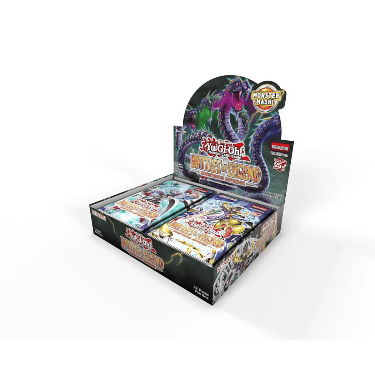 YU-GI-OH! TCG: BATTLES OF LEGEND: MONSTROUS REVENGE - BOOSTER DISPLAY (24 paketkov) 4012927164754