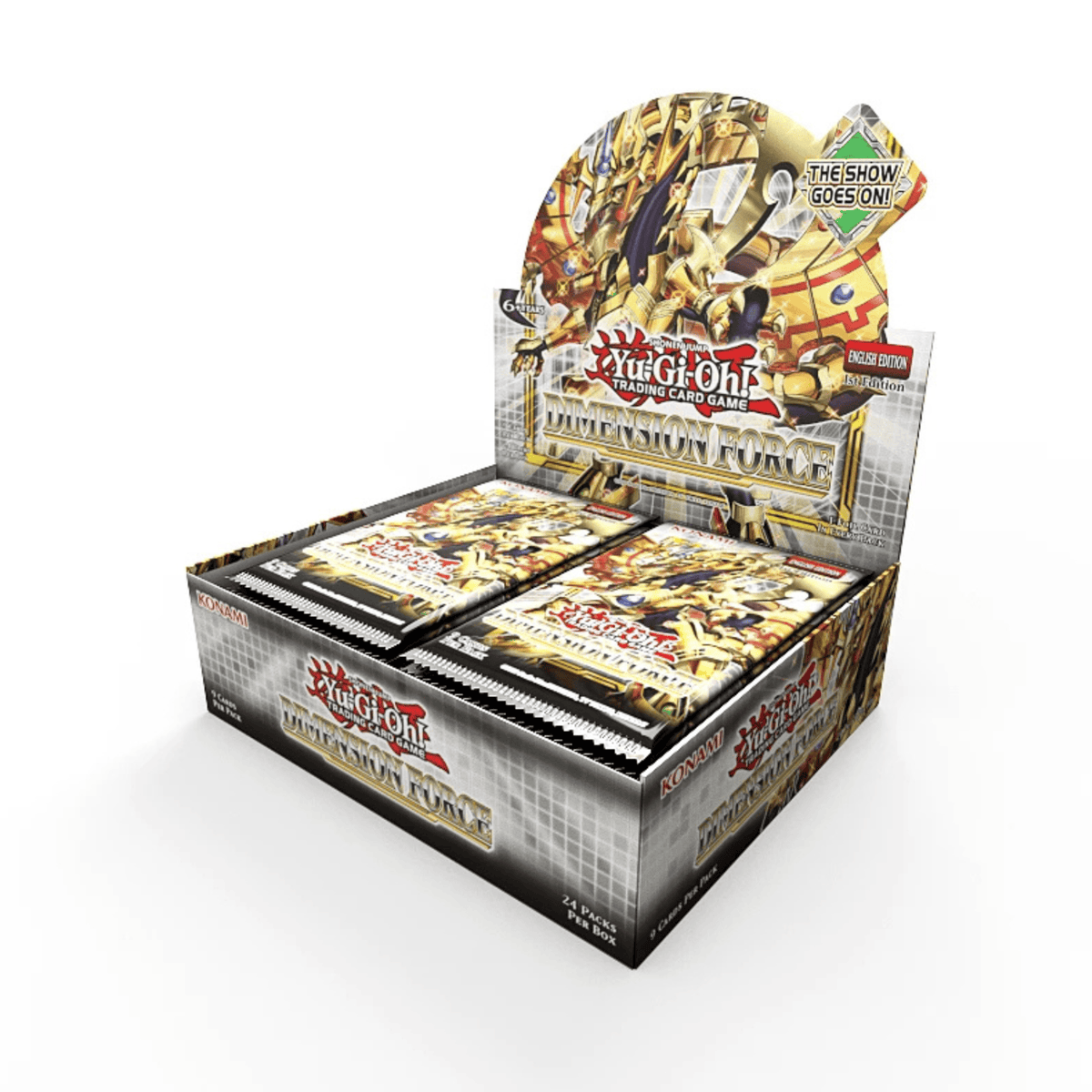 YU-GI-OH! TCG: DIMENSION FORCE - BOOSTER DISPLAY (24 paketkov) 4012927943427