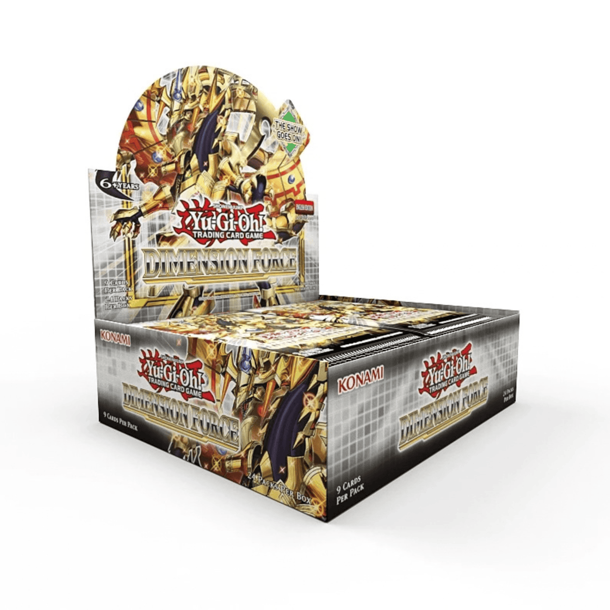YU-GI-OH! TCG: DIMENSION FORCE - BOOSTER DISPLAY (24 paketkov) 4012927943427