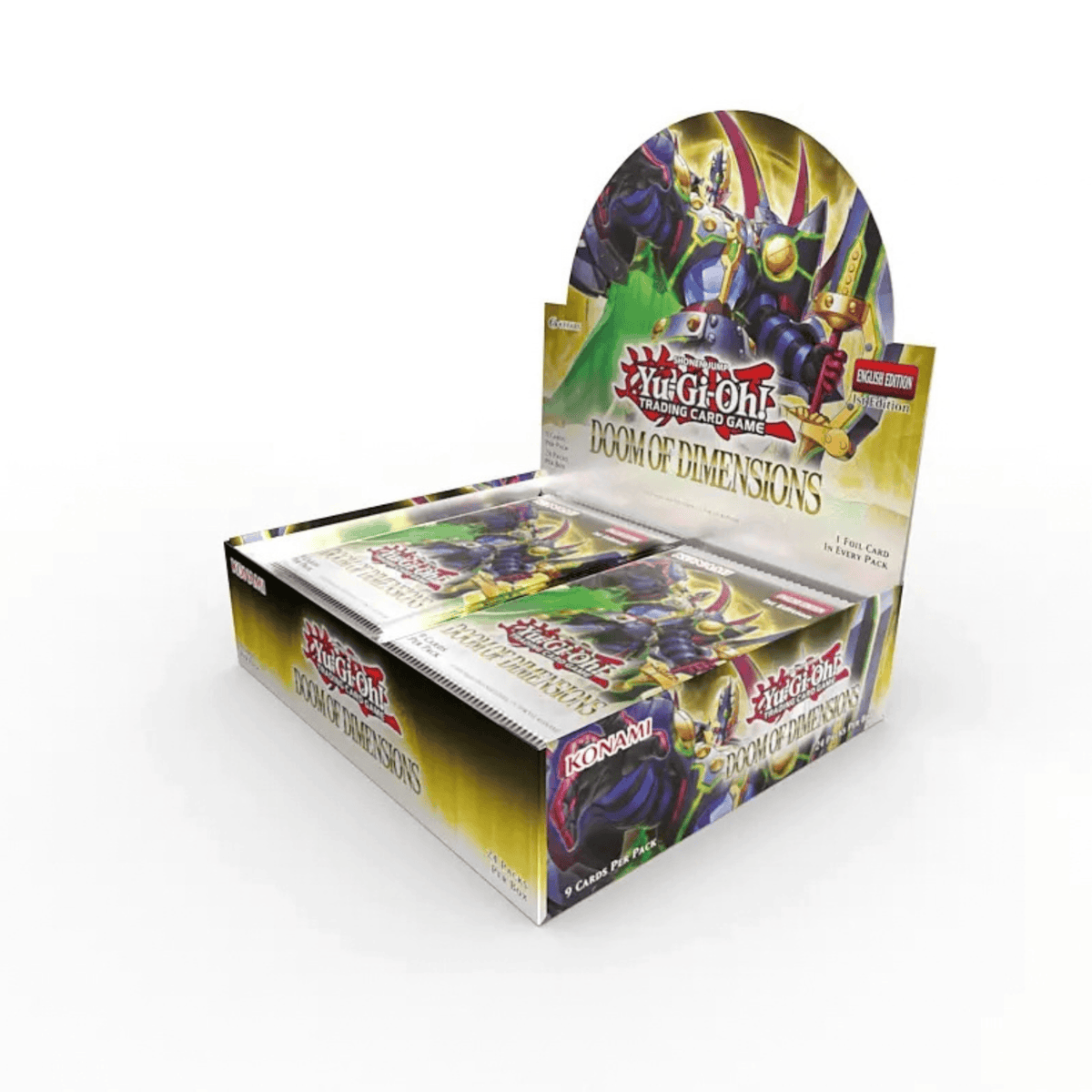 YU-GI-OH! TCG: DOOM OF DIMENSIONS - BOOSTER DISPLAY (24 paketkov) 4012927192368