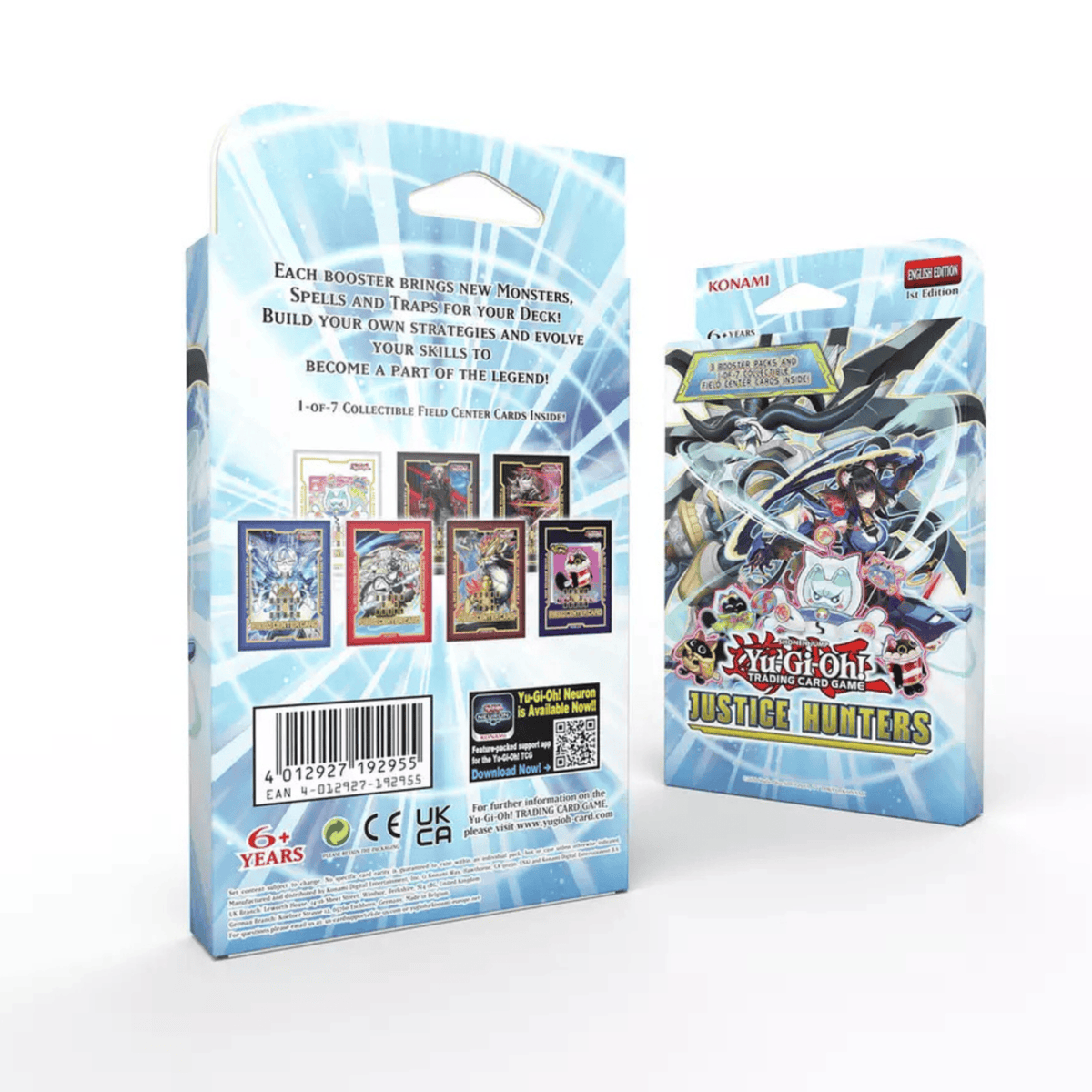 YU-GI-OH! TCG: JUSTICE HUNTERS - TUCKBOX (3 paketi) 4012927192955
