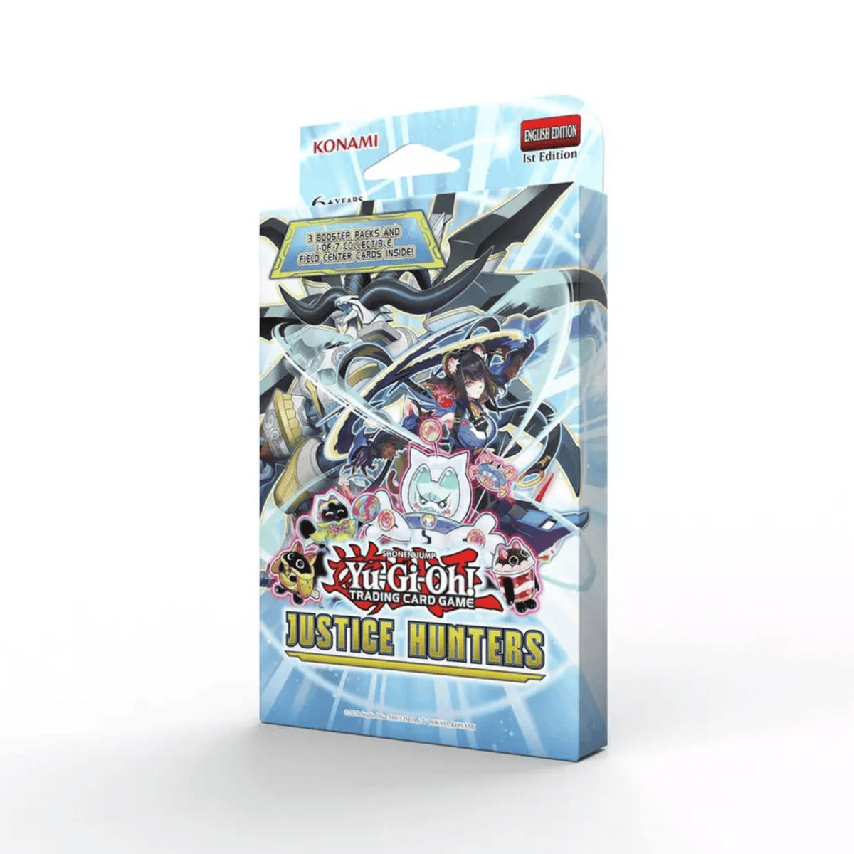 YU-GI-OH! TCG: JUSTICE HUNTERS - TUCKBOX (3 paketi) 4012927192955