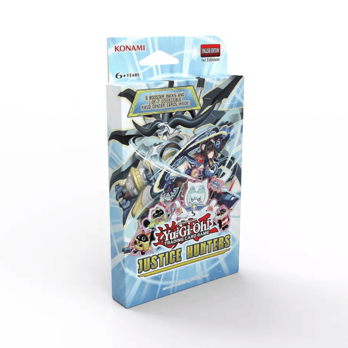 YU-GI-OH! TCG: JUSTICE HUNTERS - TUCKBOX (3 paketi) 4012927192955