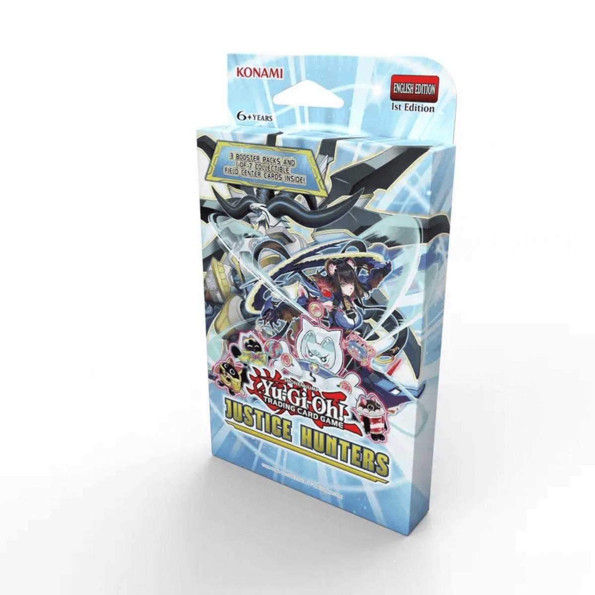 YU-GI-OH! TCG: JUSTICE HUNTERS - TUCKBOX (3 paketi) 4012927192955