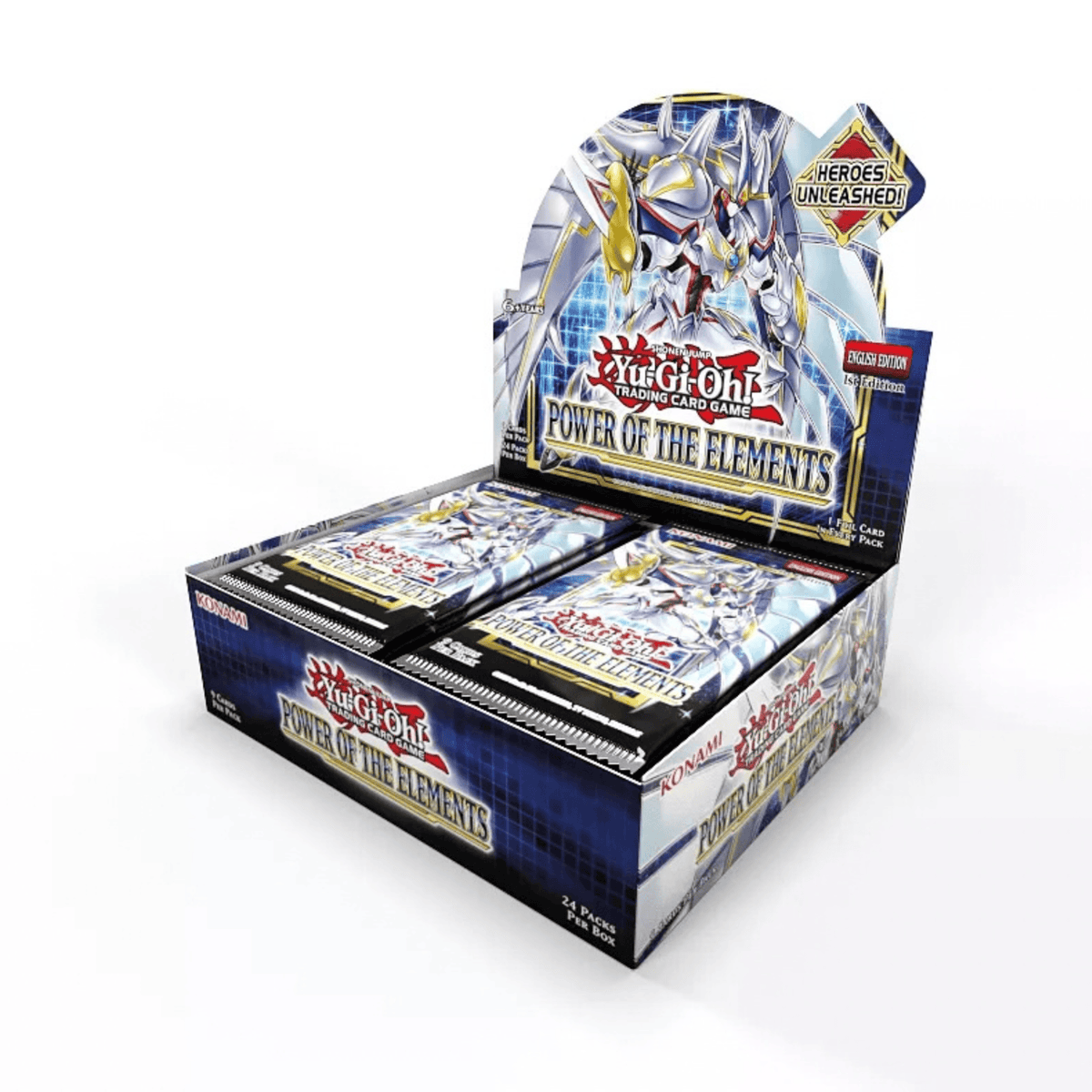 YU-GI-OH! TCG: POWER OF THE ELEMENTS - BOOSTER DISPLAY (24 paketov) 4012927946855