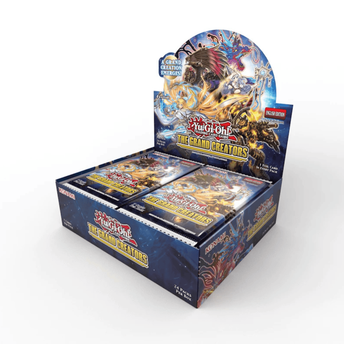 YU-GI-OH! TCG: THE GRAND CREATORS - BOOSTER DISPLAY (24 paketov) 4012927942130
