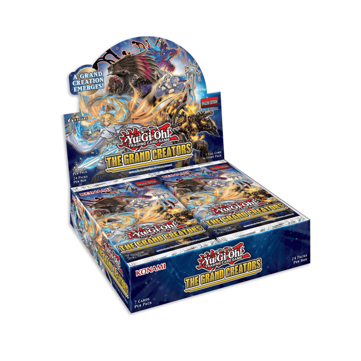 YU-GI-OH! TCG: THE GRAND CREATORS - BOOSTER DISPLAY (24 paketov) 4012927942130