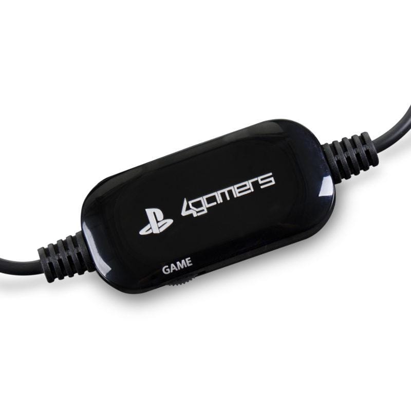 4GAMERS PRO4-10BLK GAMING SLUŠALKE črne barve 5055269704096