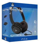 4GAMERS PRO4-40 PS4 STEREO GAMING SLUŠALKE BLACK 5055269705703