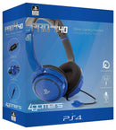 4GAMERS PRO4-40 PS4 STEREO GAMING SLUŠALKE BLUE 5055269705871