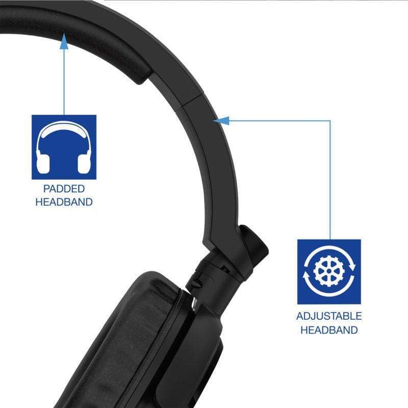 4GAMERS PS4 STEREO GAMING SLUŠALKE PRO4-50S ČRNE 5055269710691