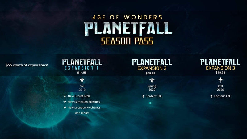 Age of Wonders: Planetfall - Season Pass (PC) c1d1614c-214b-406e-be3b-29c03646bdb1