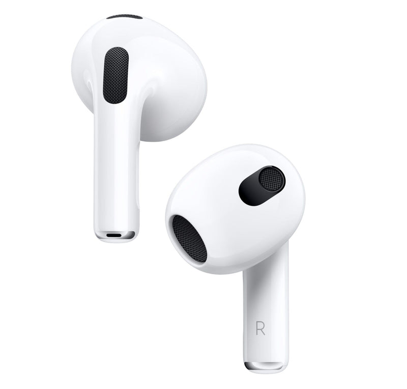 APPLE AIRPODS 3 GENERATION SLUŠALKE - BELE BARVE 194252818527