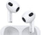 APPLE AIRPODS 3 GENERATION SLUŠALKE - BELE BARVE 194252818527